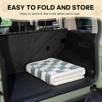 RideNest™ Plush Dog Car Bed — The Cosiest Seat in the Car